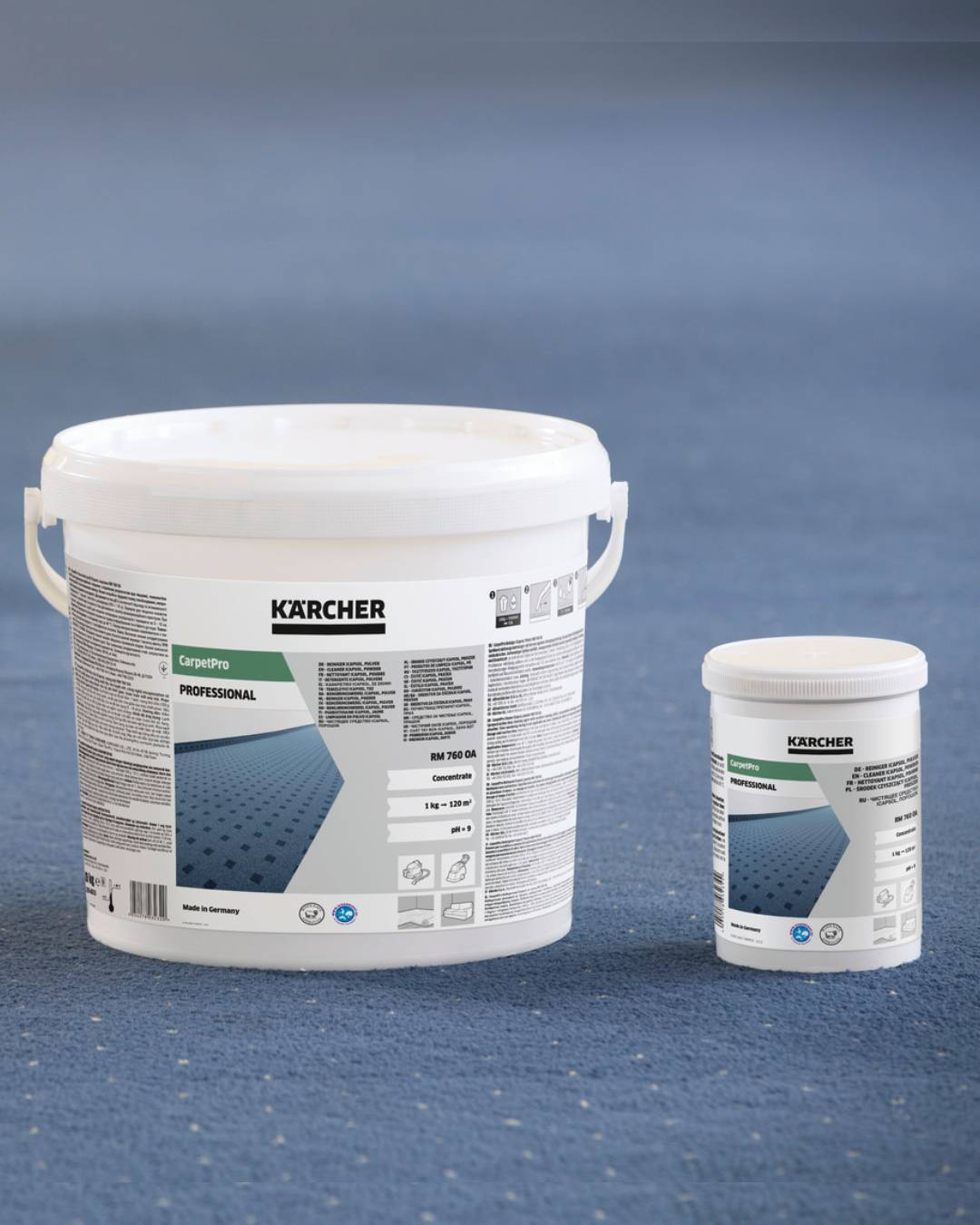 Professional cleaning equipment: Karcher CarpetPro Cleaner RM 760 Powder